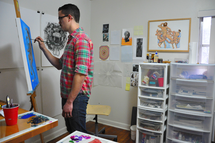 Victor Perez artist, Gainesville, Florida, Arts, Acrylic PAint, illustration